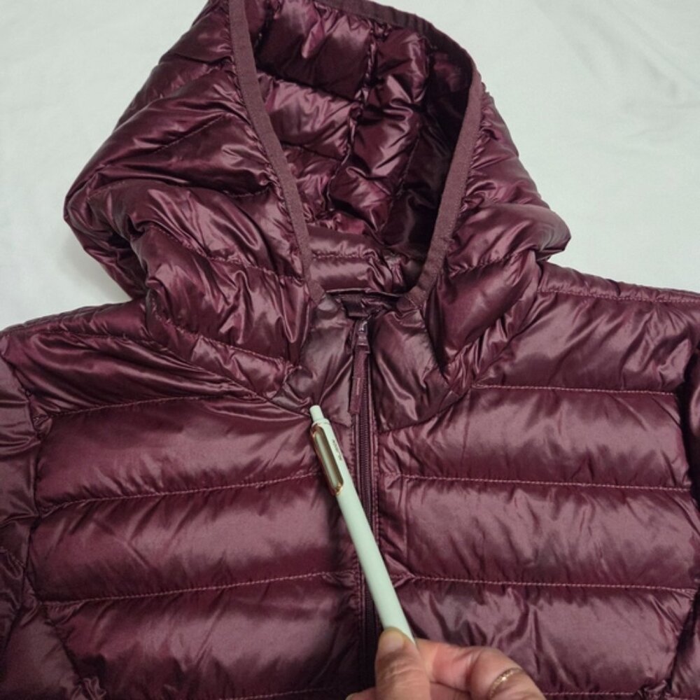 Aritzia Tna Botanie Super Light Packable Down Puffer Coat M - Picture 10 of 13